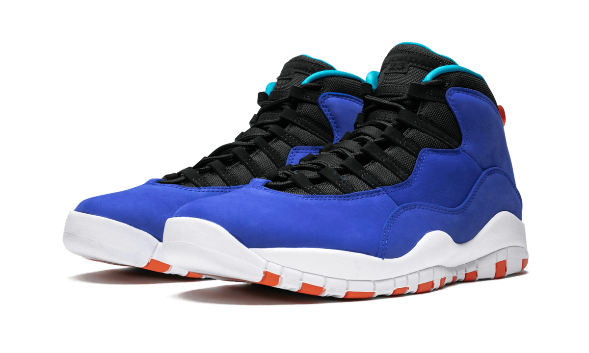 jordan 10 retro tinker+310805-408+diagnol left view