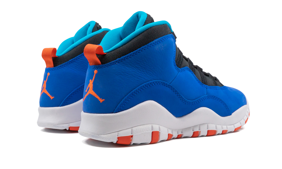 jordan 10 retro tinker gs+310806-408+diagnol right behind view