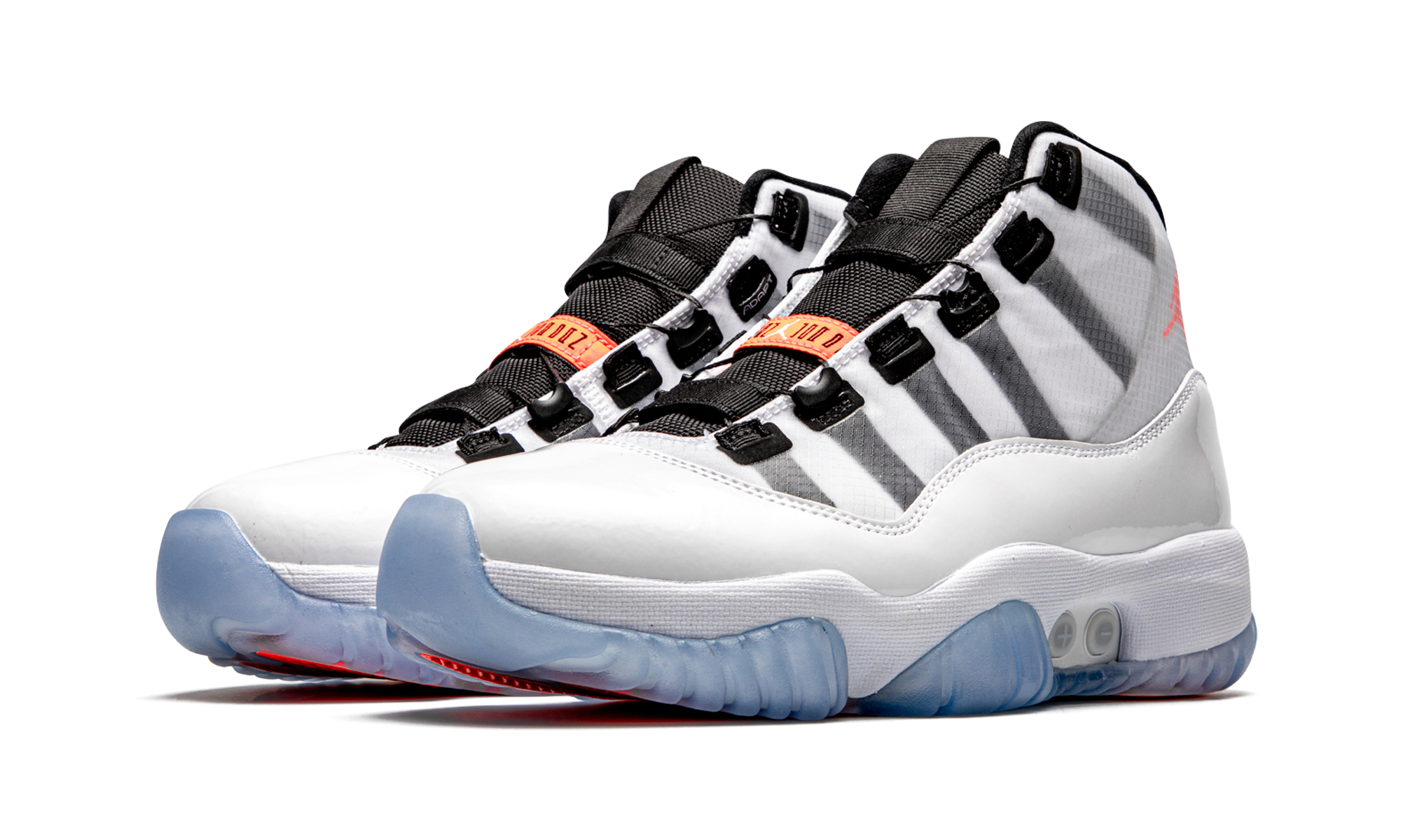 jordan 11 adapt white+DA7990-100+diagnol left view