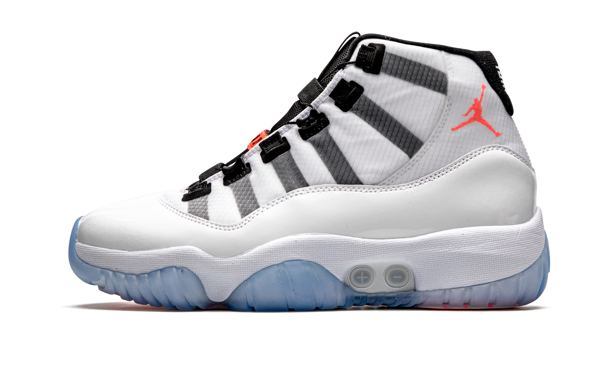 jordan 11 adapt white eu plug+DD3523-100+diagnol right view 1
