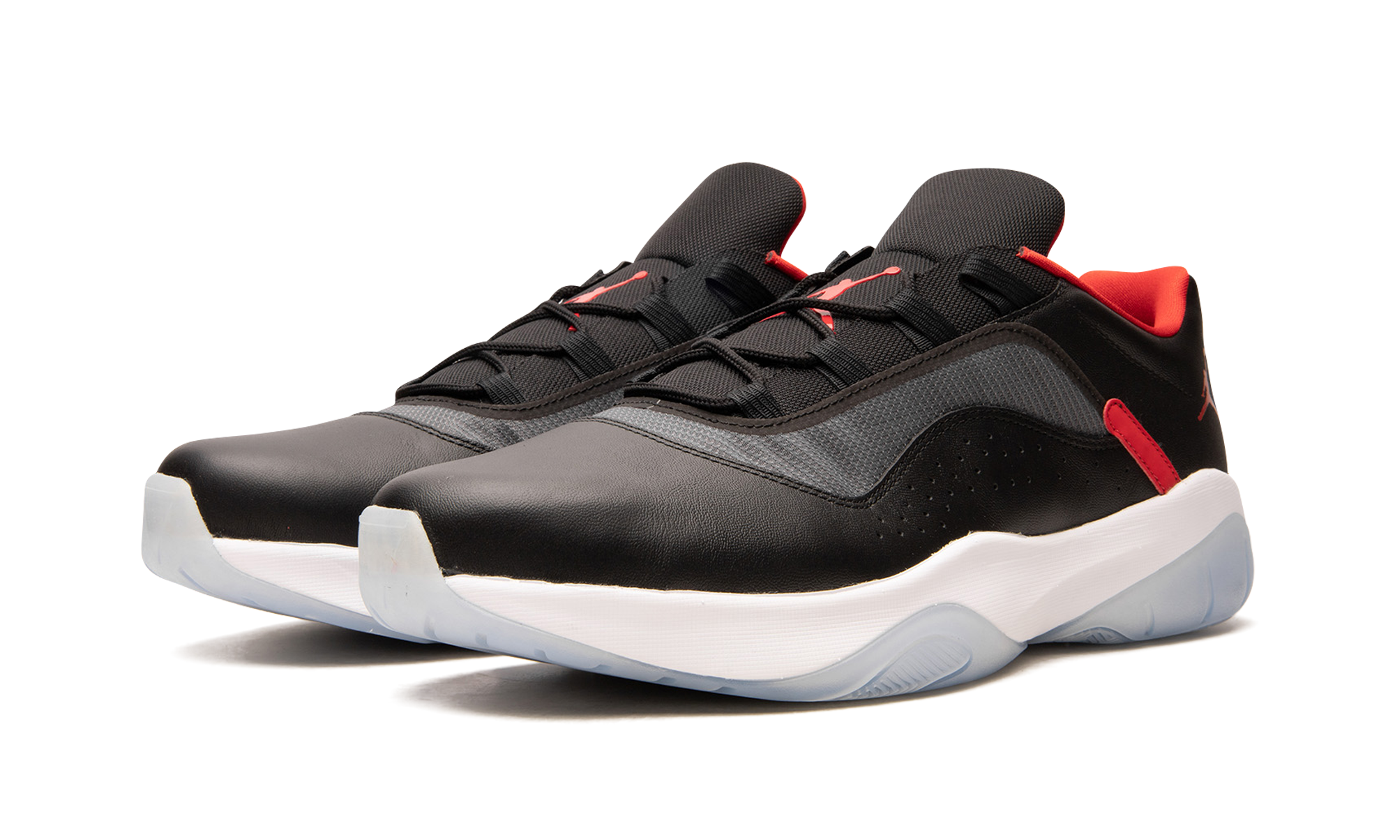 jordan 11 cmft low black red white+CW0784-006+diagnol left view