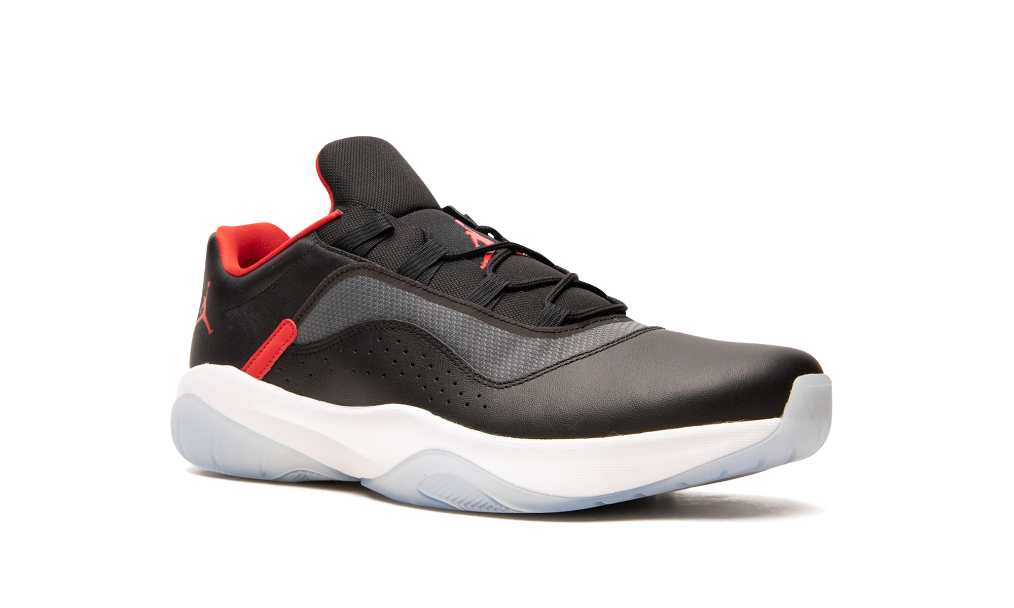 jordan 11 cmft low black red white+CW0784-006+diagnol right view