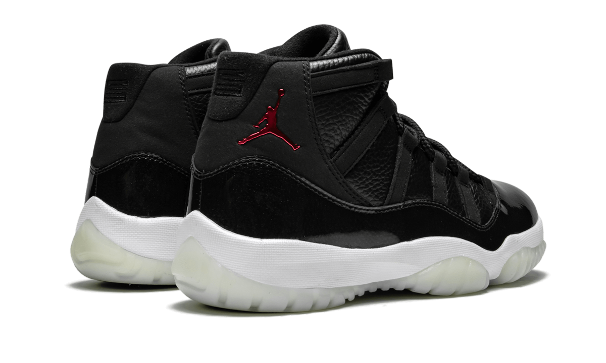 jordan 11 retro 72 10+378037-002+diagnol right behind view