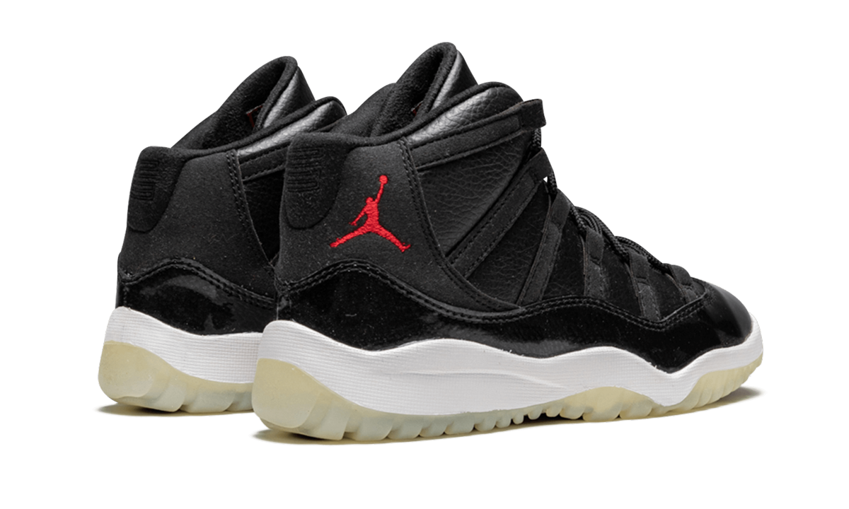 jordan 11 retro 72 10 ps+378039-002+diagnol right behind view