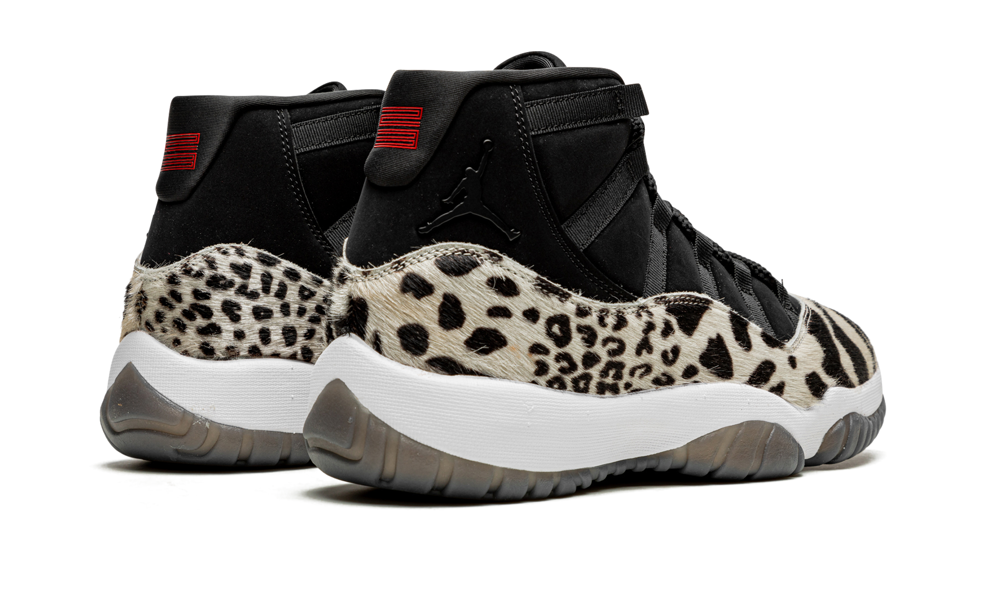 jordan 11 retro animal instinct women s+AR0715-010+diagnol right behind view