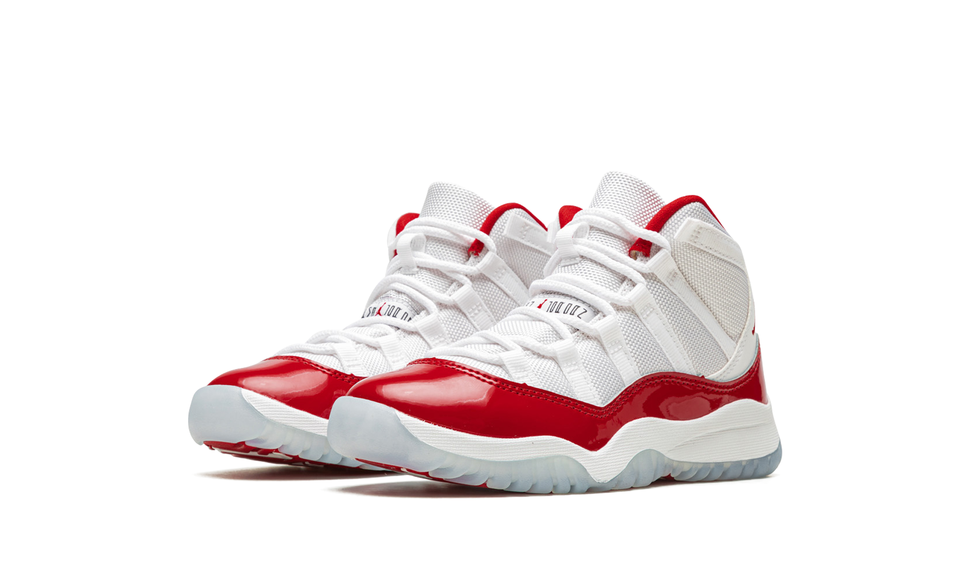jordan 11 retro cherry 2022 ps+378039-116+diagnol left view