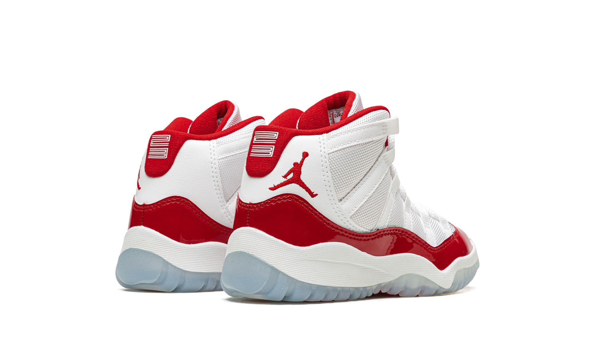 jordan 11 retro cherry 2022 ps+378039-116+diagnol right behind view