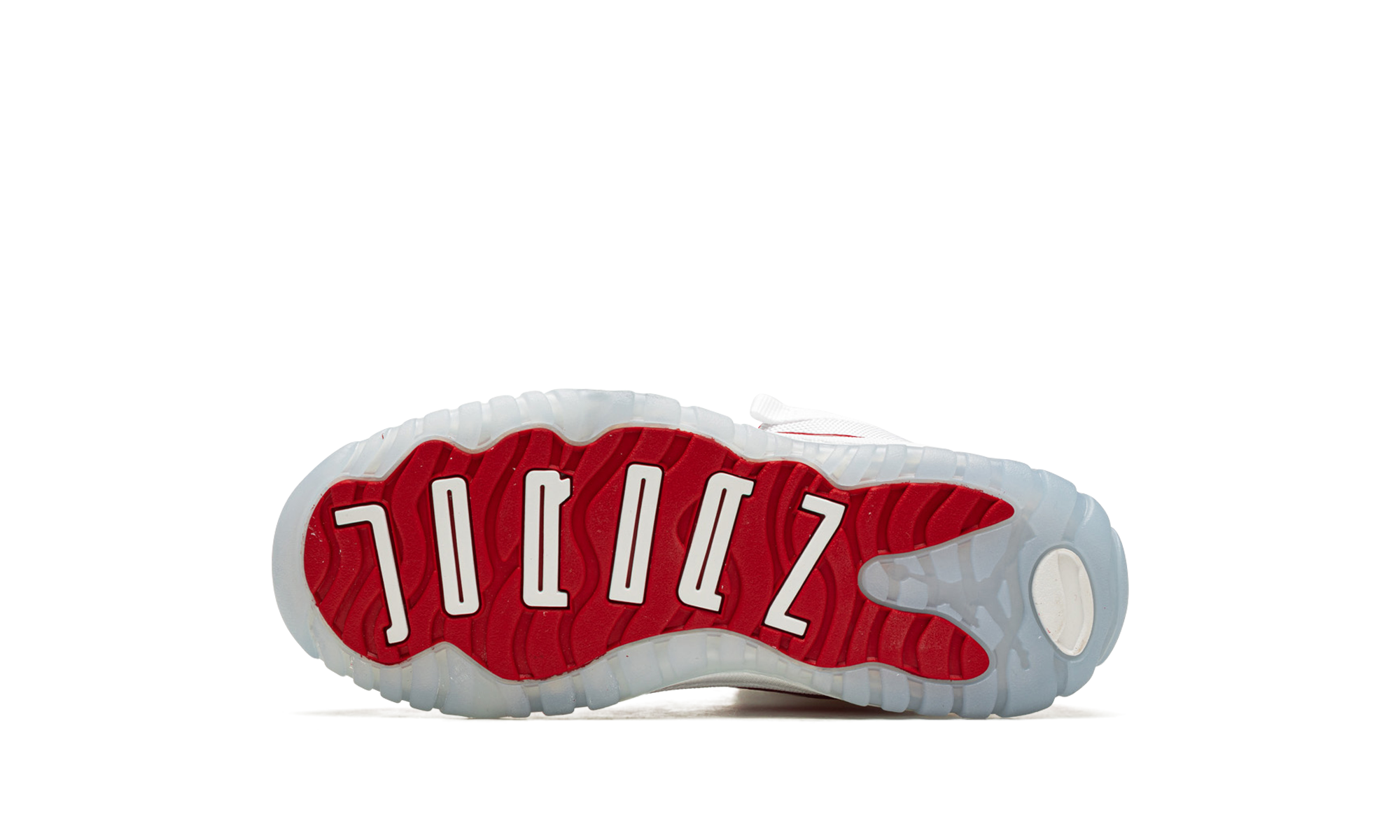 jordan 11 retro cherry 2022 ps+378039-116+bottom view