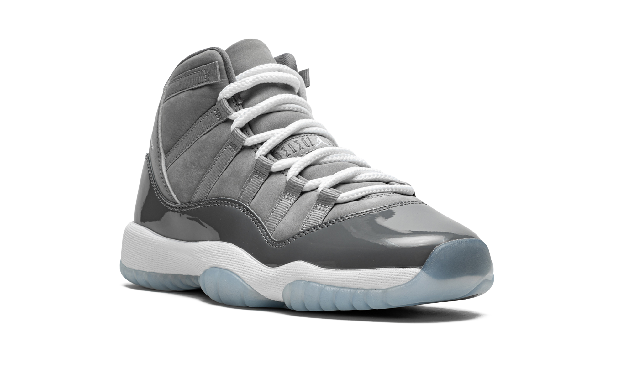 jordan 11 retro cool grey 2021 gs+378038-005+diagnol right view