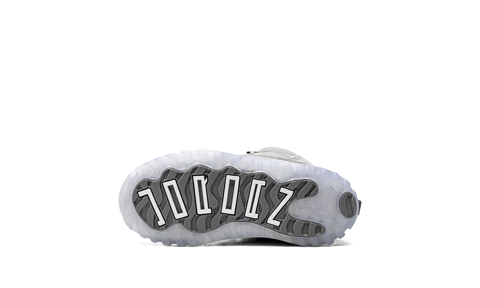 jordan 11 retro cool grey 2021 td+378040-005+bottom view