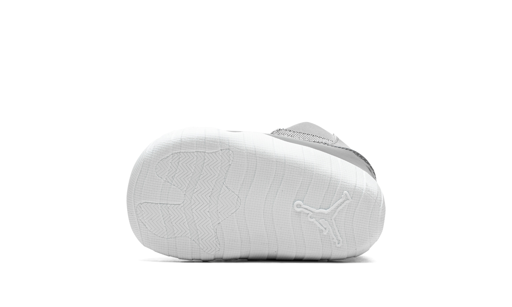 jordan 11 retro crib bootie cool grey 2021 i+CI6165-005+bottom view