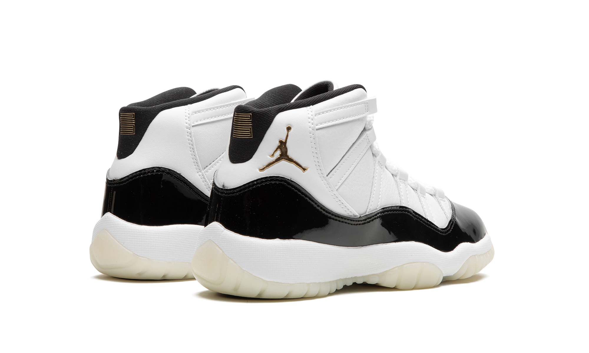 jordan 11 retro dmp gratitude 2023 gs+378038-170+diagnol right behind view
