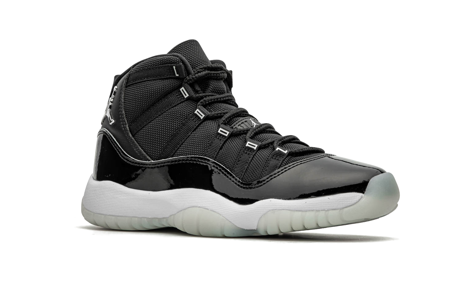 jordan 11 retro jubilee gs+378038-011+diagnol right view
