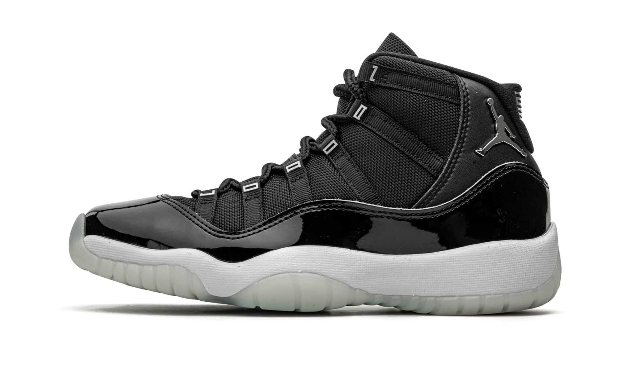 jordan 11 retro jubilee gs+378038-011+diagnol right view 1
