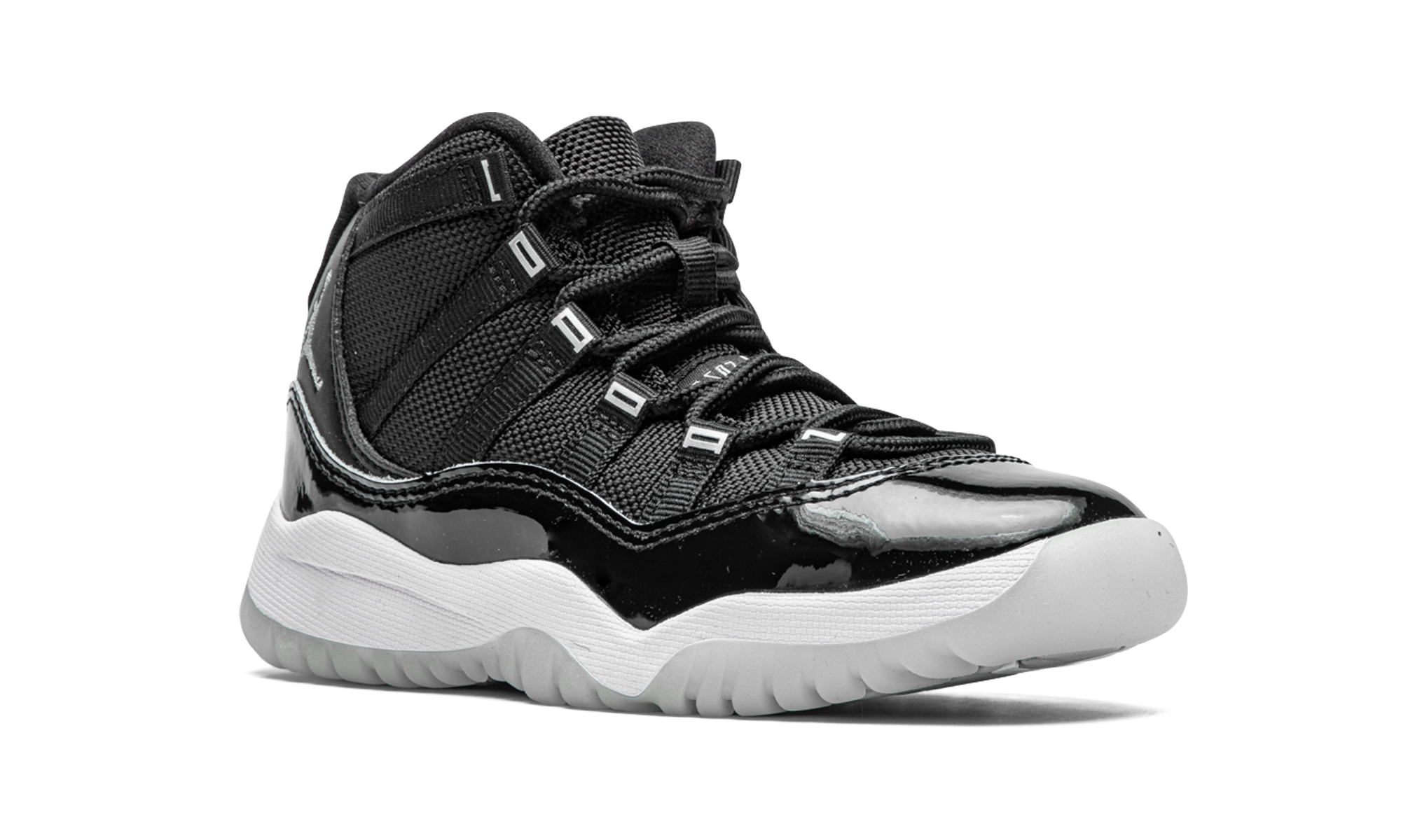 jordan 11 retro jubilee ps+378039-011+diagnol right view