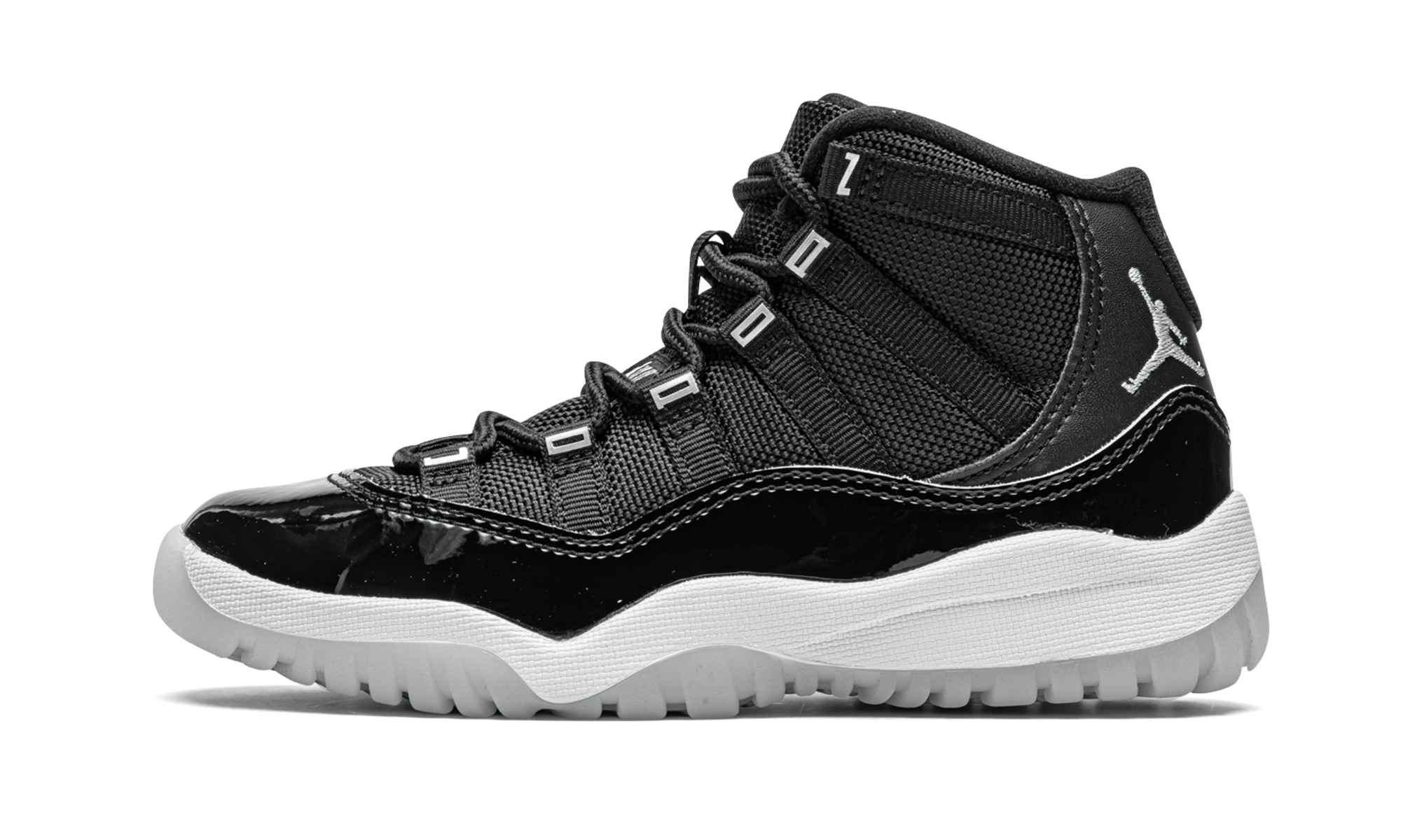 jordan 11 retro jubilee ps+378039-011+diagnol right view 1