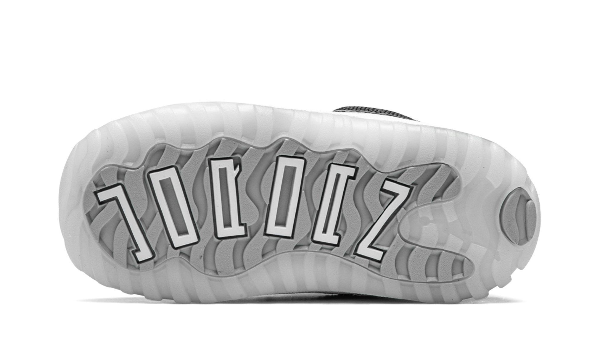 jordan 11 retro jubilee td+378040-011+bottom view