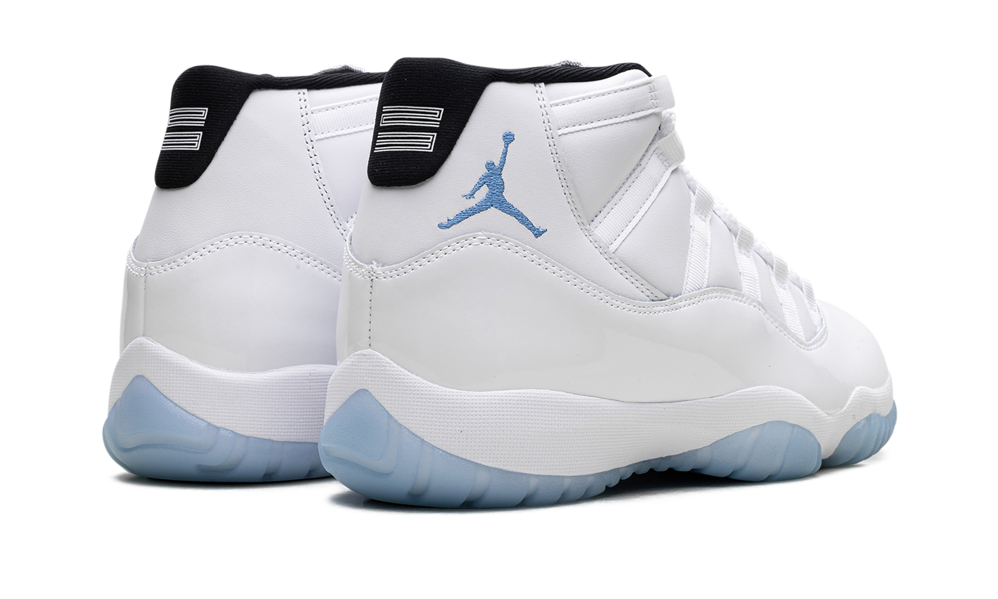 jordan 11 retro legend blue 2024+CT8012-104+diagnol right behind view