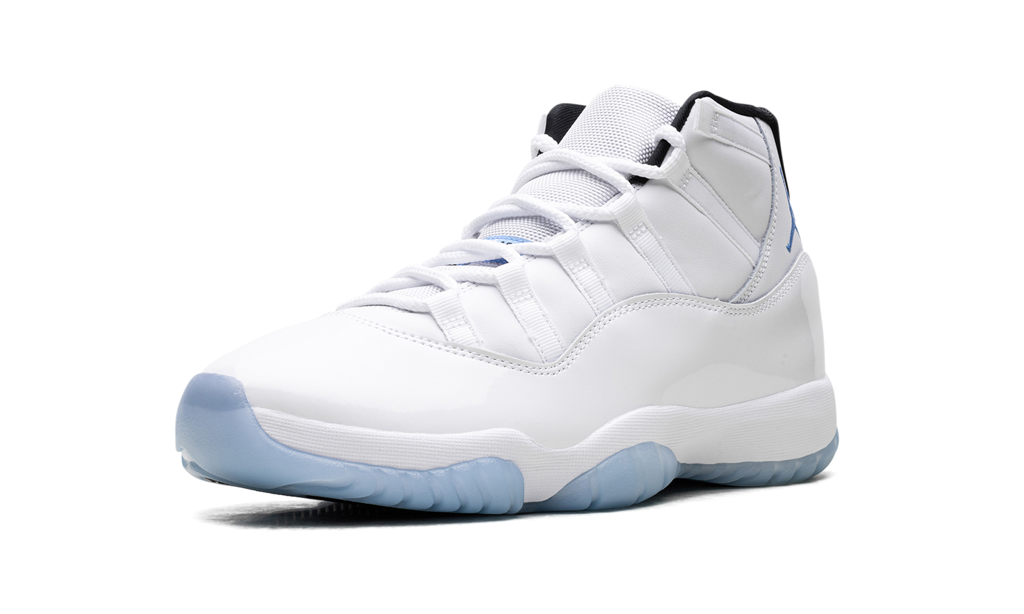 jordan 11 retro legend blue 2024+CT8012-104+left diagnol single view