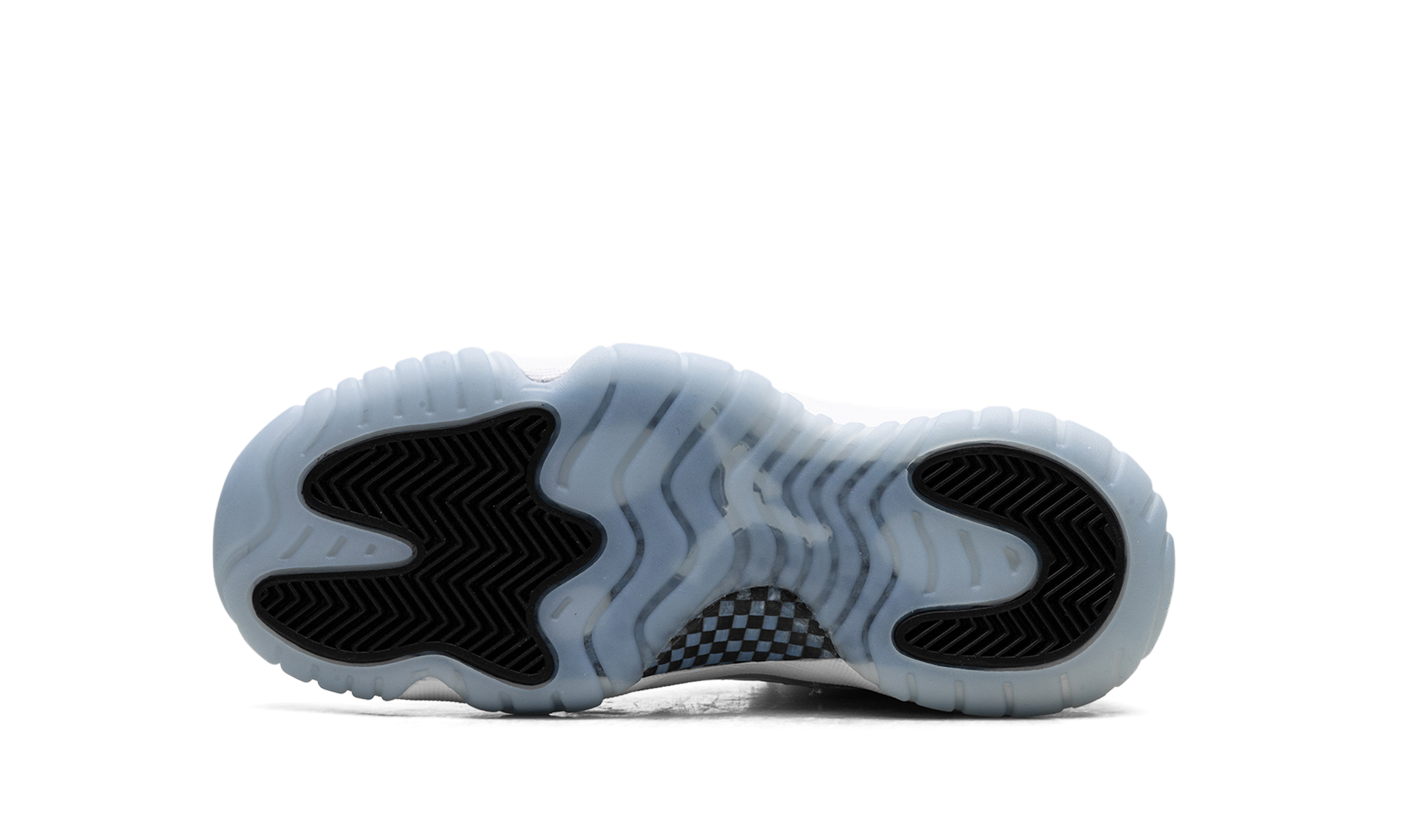 jordan 11 retro legend blue 2024 gs+378038-104+bottom view