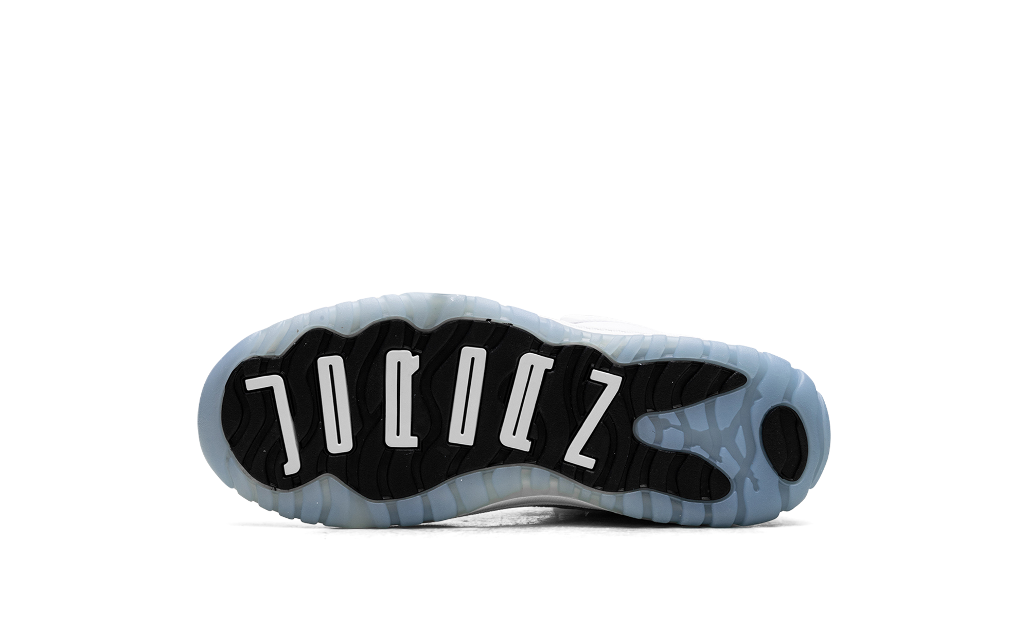 jordan 11 retro legend blue 2024 ps+378039-104+bottom view