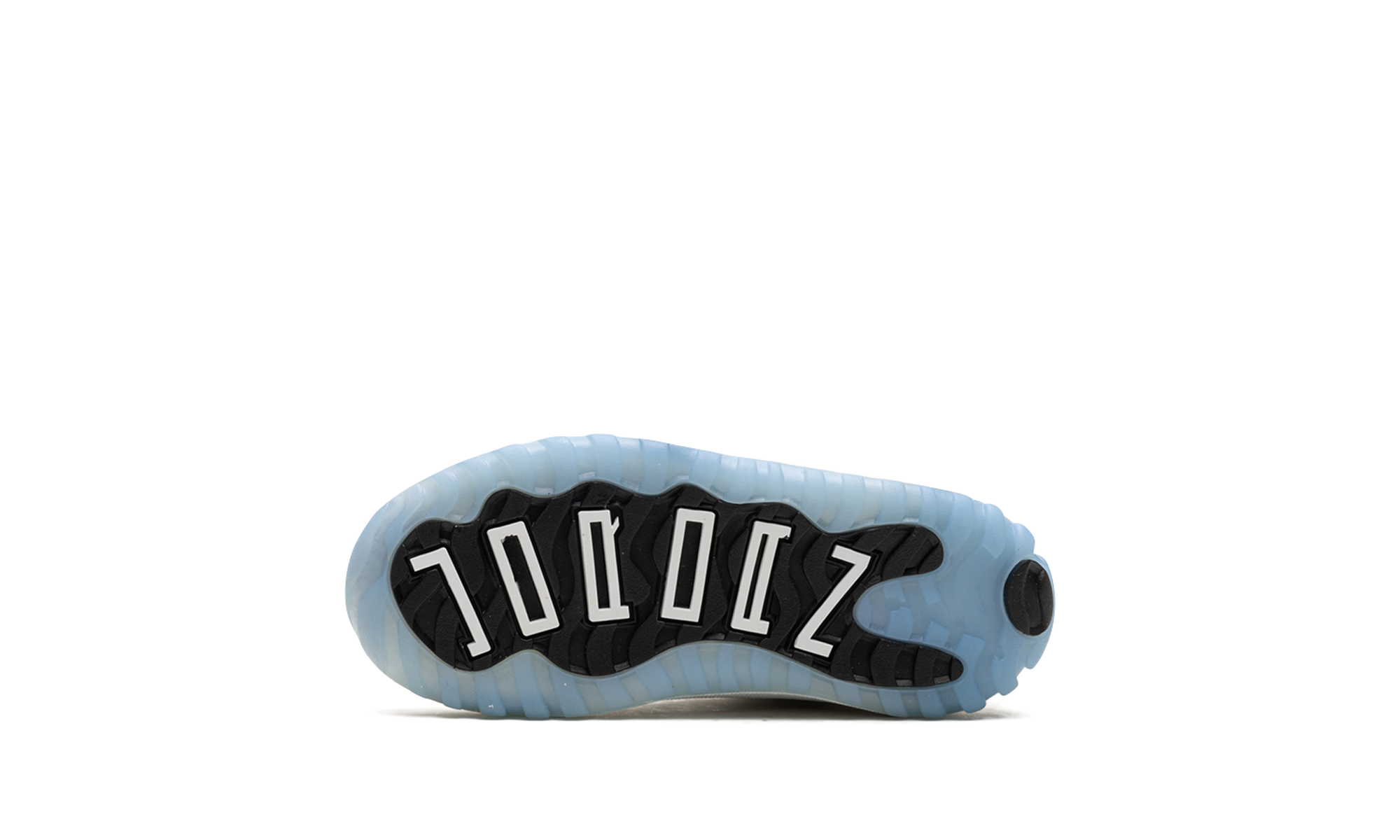 jordan 11 retro legend blue 2024 td+378040-104+bottom view