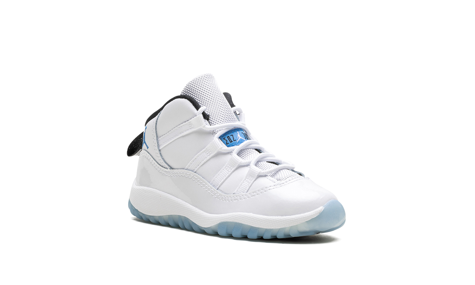 jordan 11 retro legend blue 2024 td+378040-104+diagnol right view