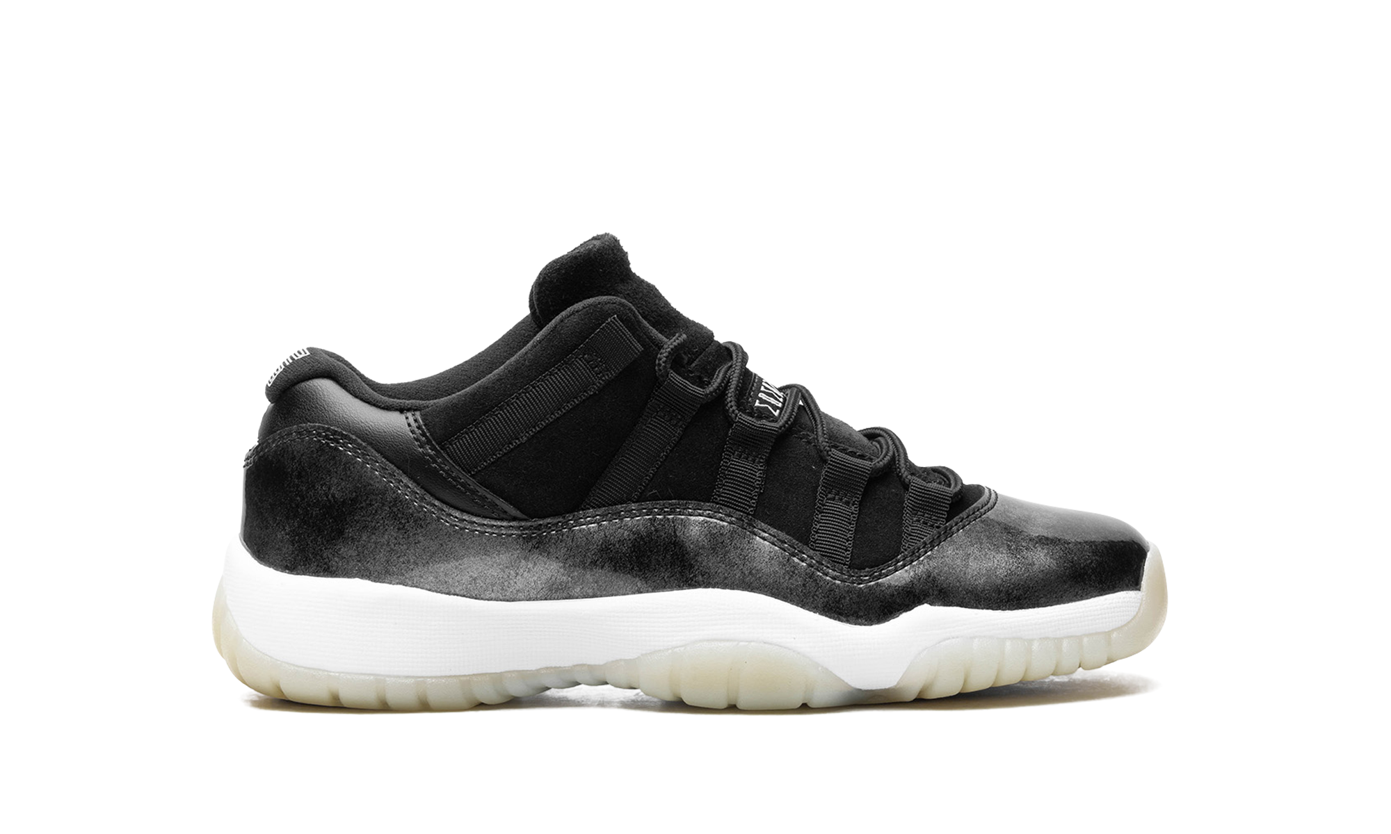 jordan 11 retro low barons gs+528896-010+diagnol right view