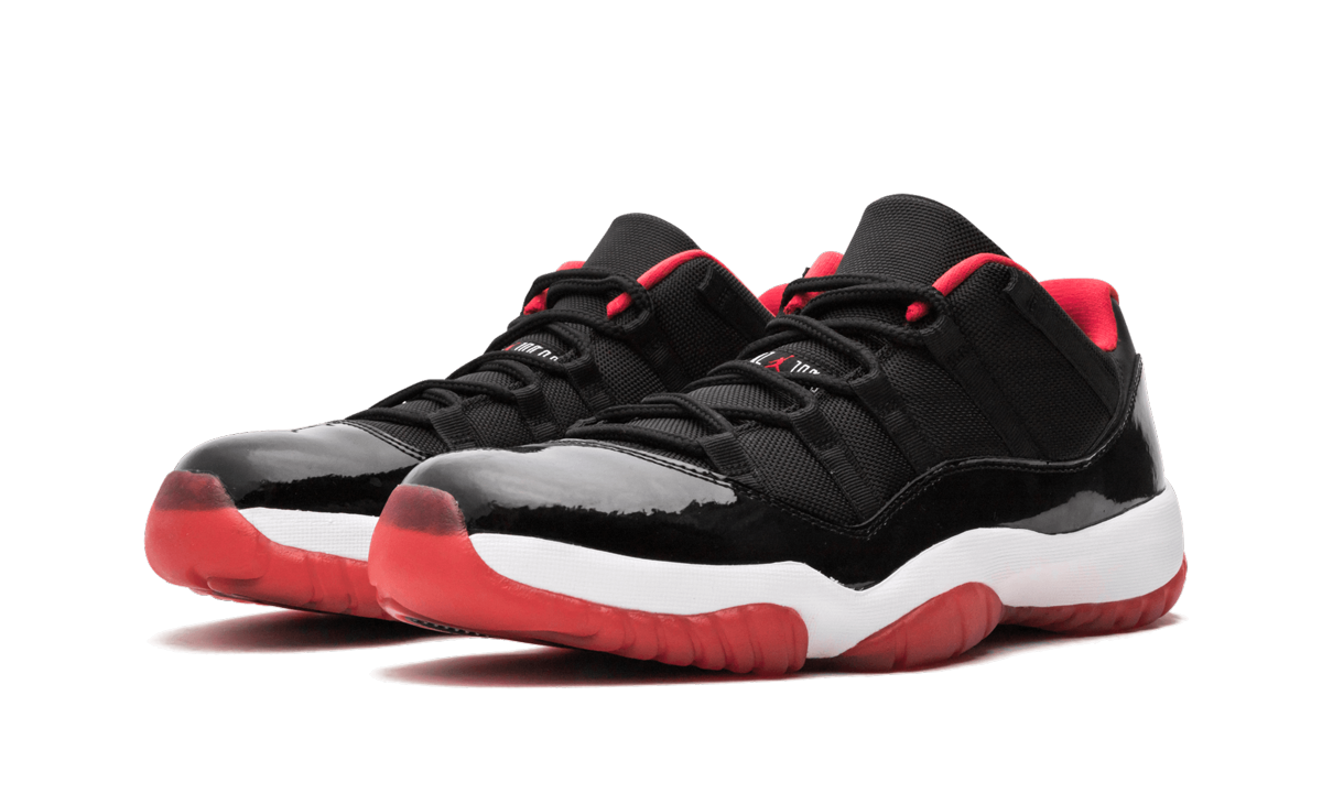 jordan 11 retro low bred 2015+528895-012+diagnol left view