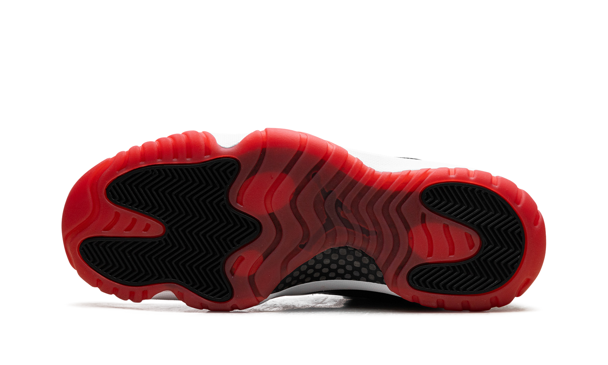 jordan 11 retro low bred 2025+FV5104-006+bottom view