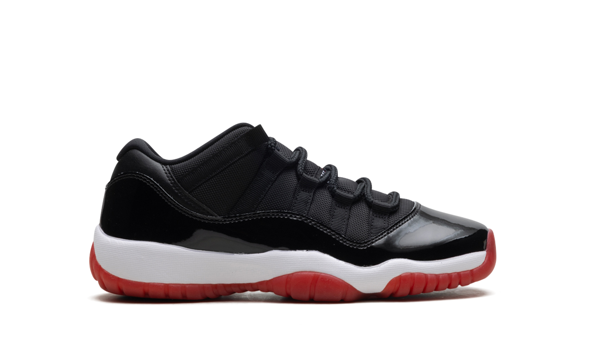 jordan 11 retro low bred gs 2025+FV5121-006+right view