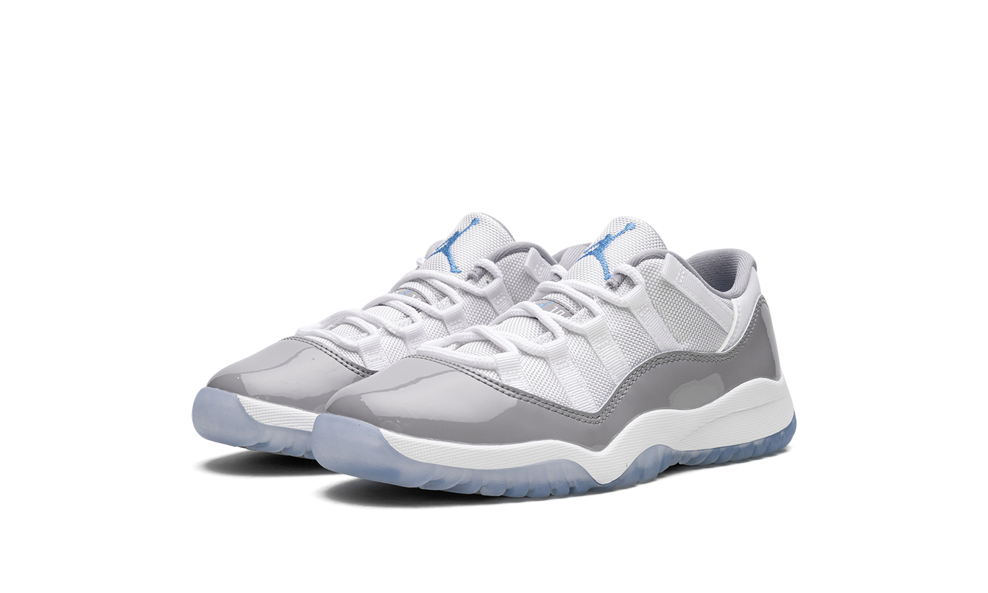 jordan 11 retro low cement grey ps+505835-140+diagnol left view