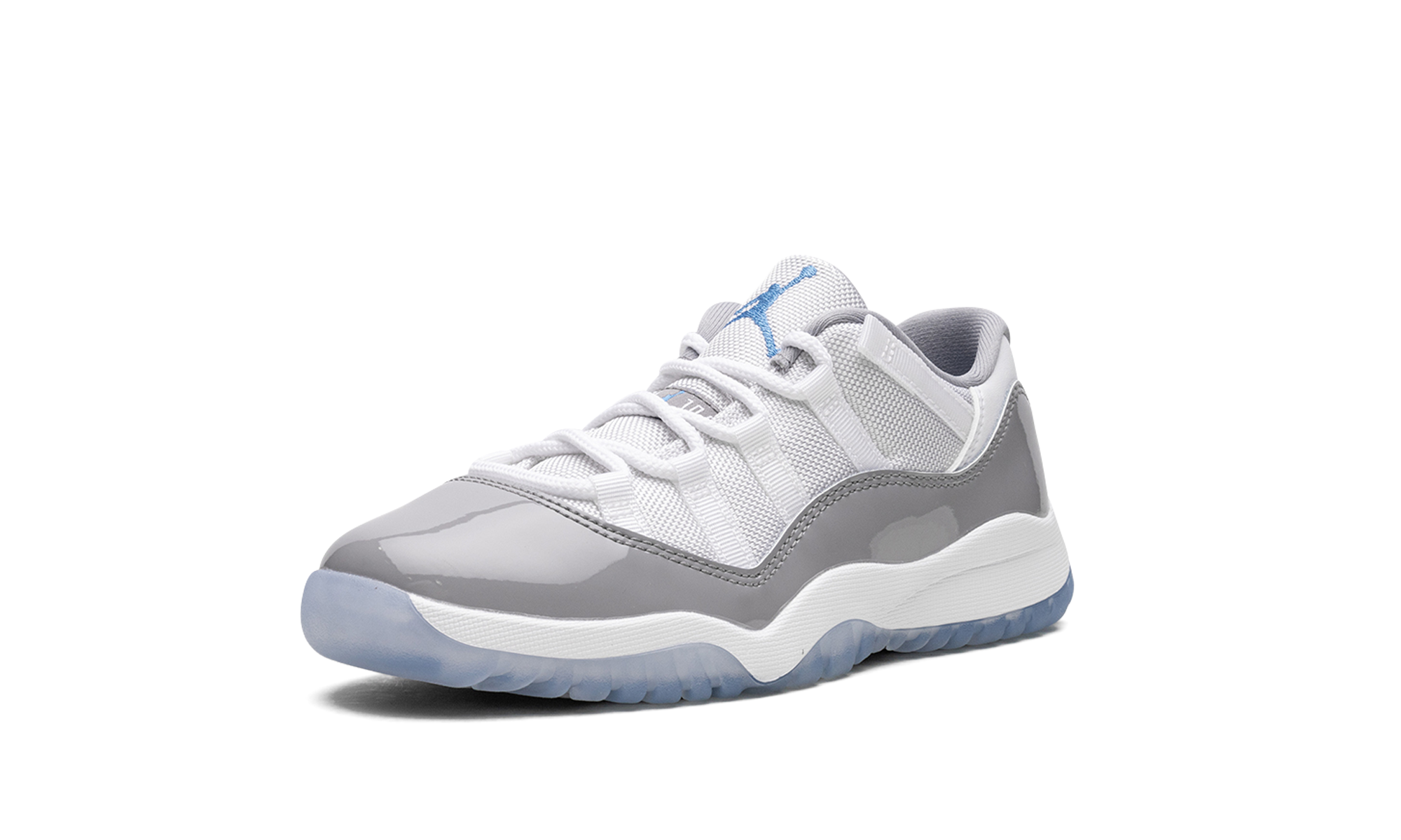 jordan 11 retro low cement grey ps+505835-140+left diagnol single view
