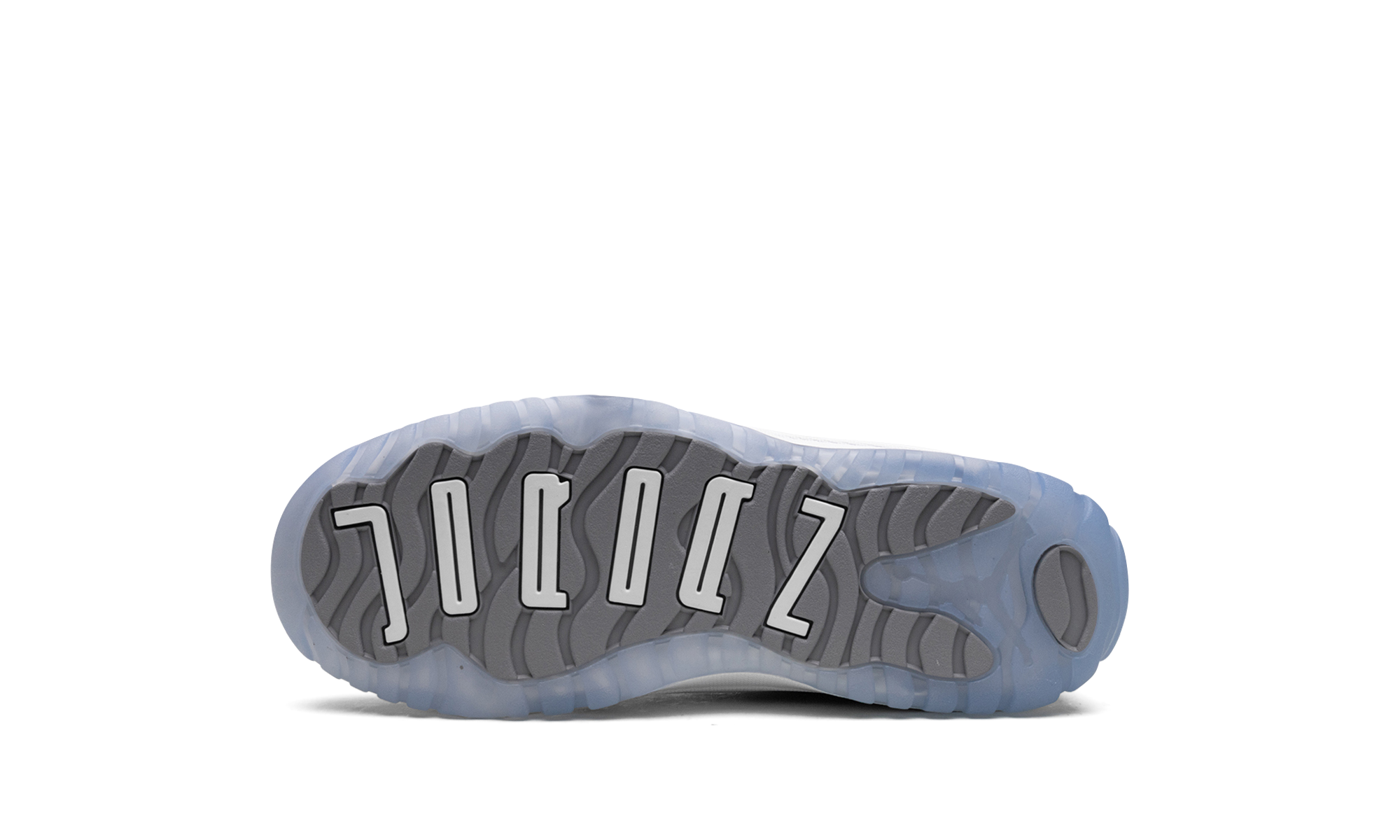 jordan 11 retro low cement grey ps+505835-140+bottom view