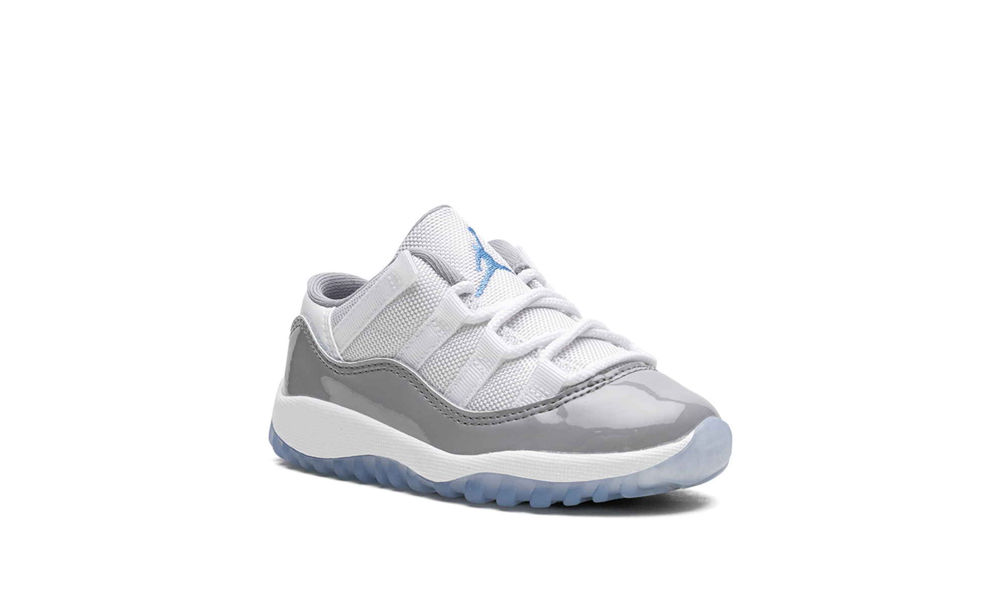 jordan 11 retro low cement grey td+505836-140+diagnol right view