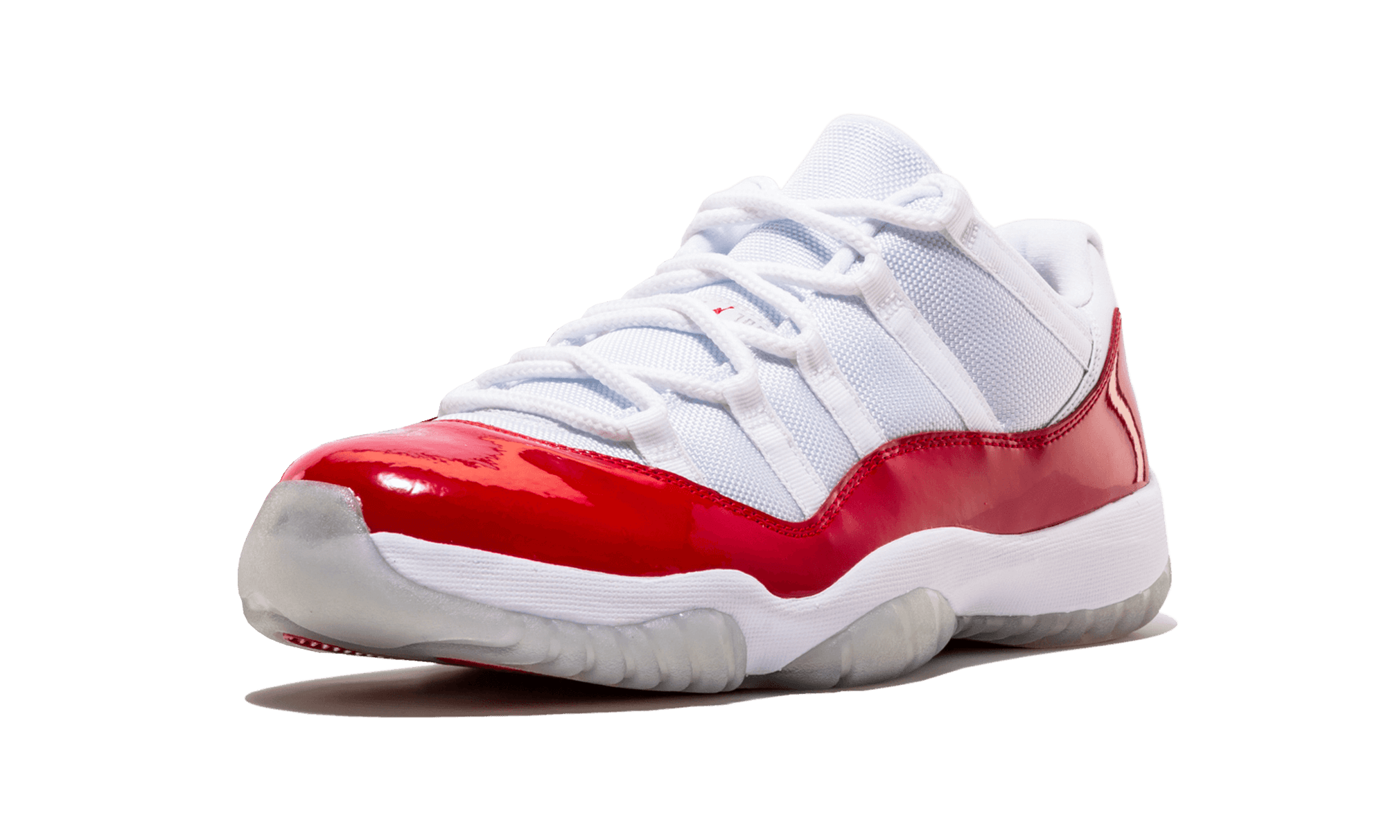 jordan 11 retro low cherry 2016+528895-102+bottom view