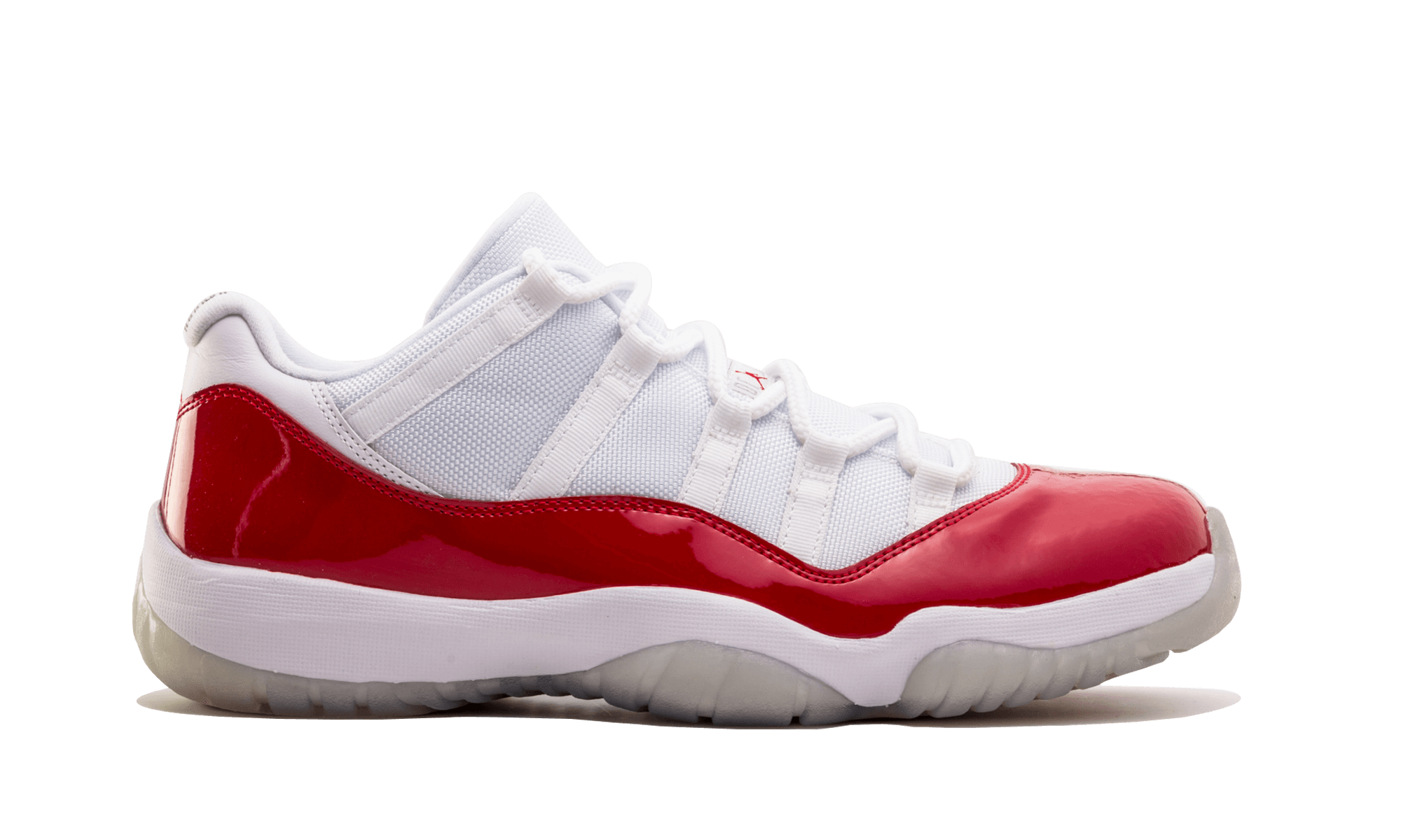 jordan 11 retro low cherry 2016+528895-102+diagnol right view