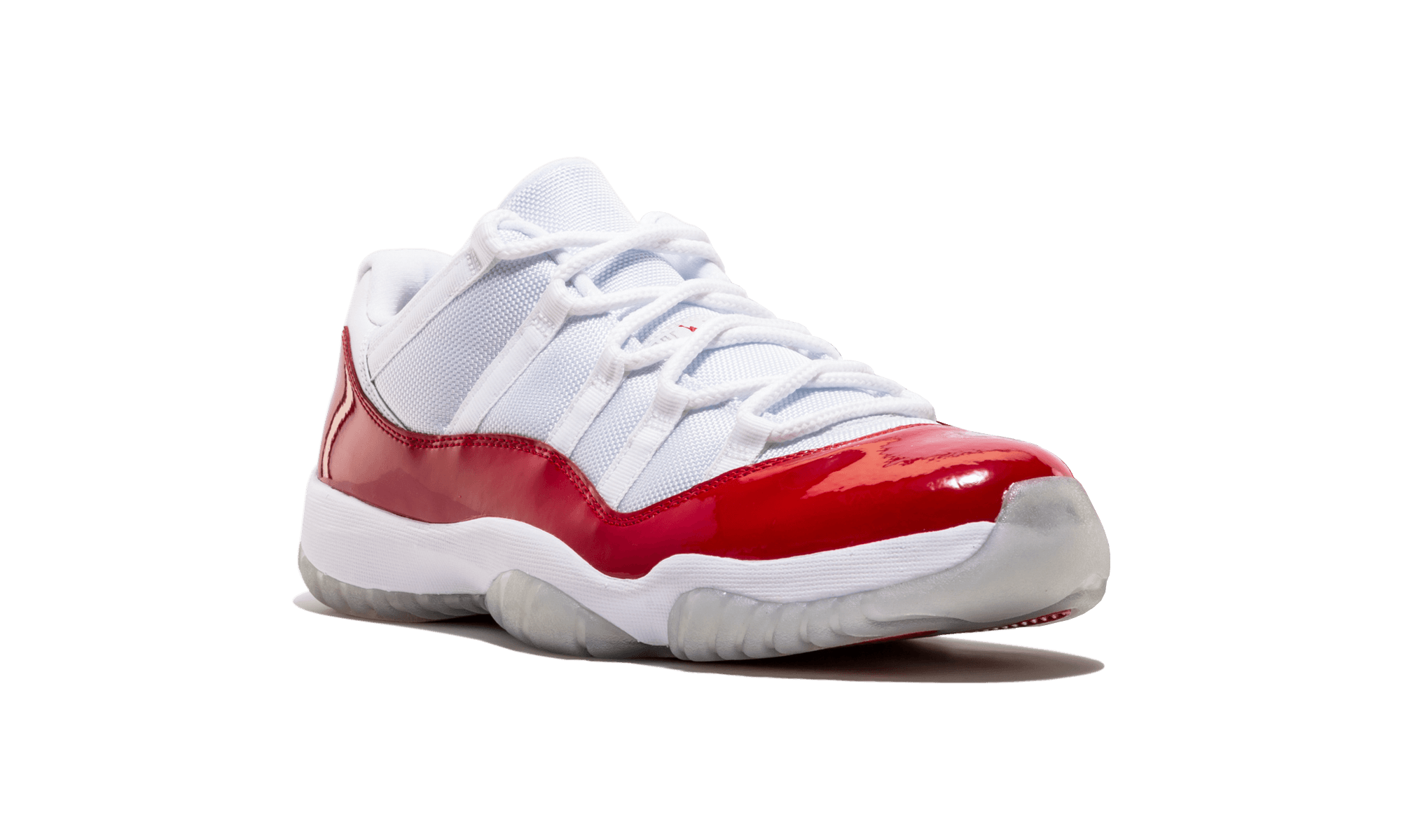 jordan 11 retro low cherry 2016+528895-102+diagnol right view 1
