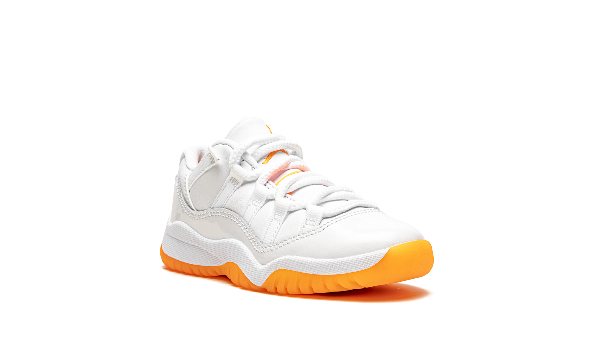 jordan 11 retro low citrus 2021 ps+DJ4328-139+diagnol right view