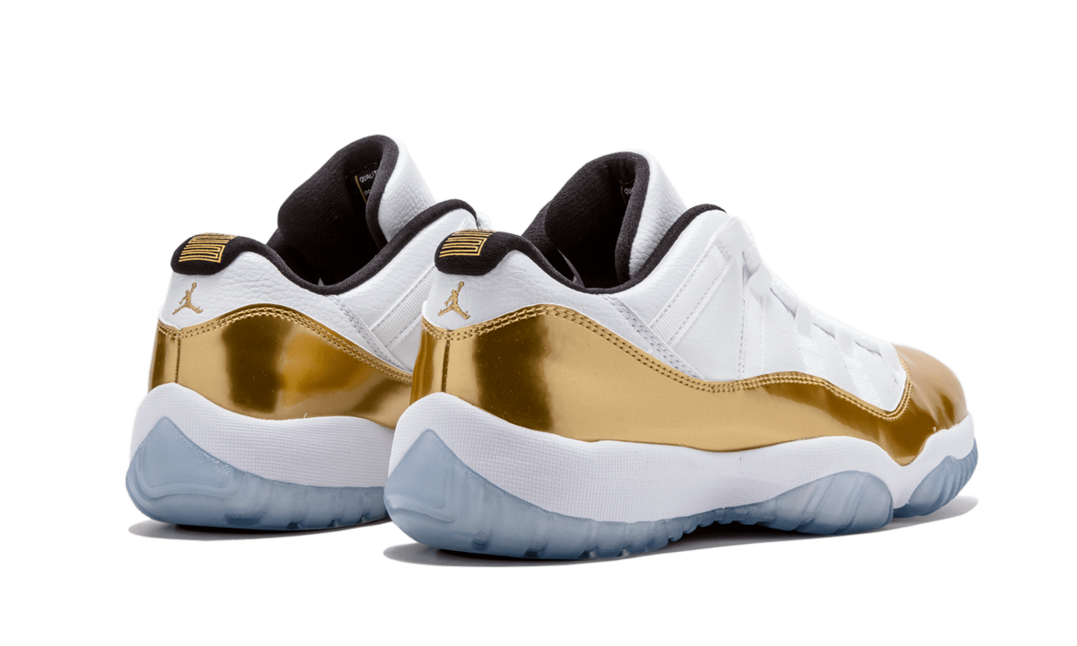 jordan 11 retro low closing ceremony+528895-103+diagnol right behind view