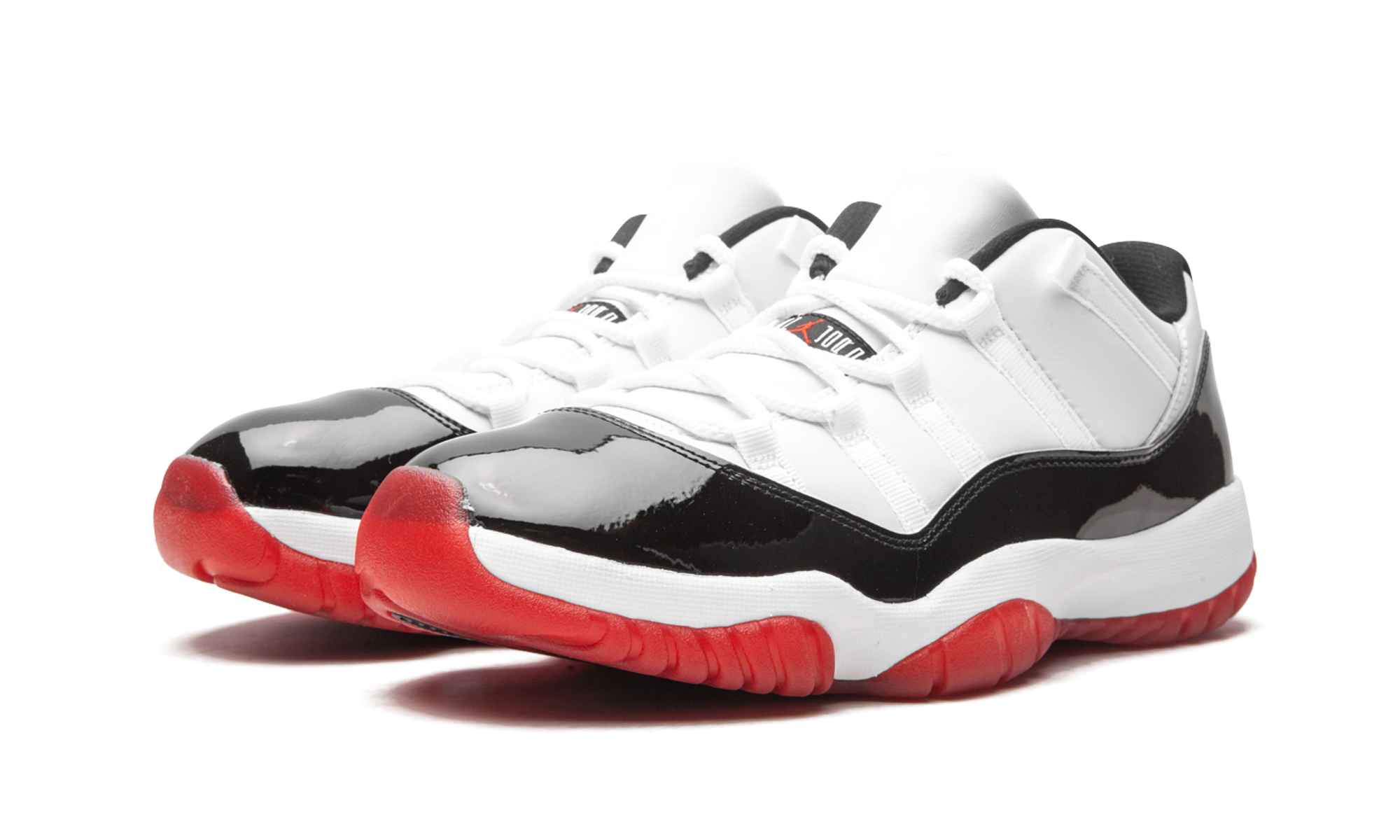 jordan 11 retro low concord bred+AV2187-160+diagnol left view