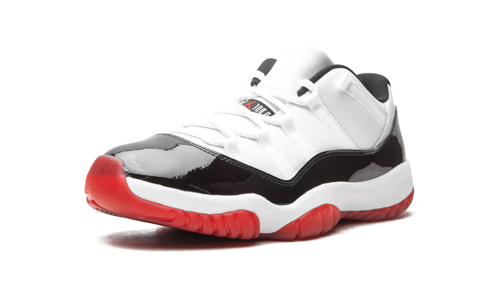 jordan 11 retro low concord bred+AV2187-160+left diagnol single view