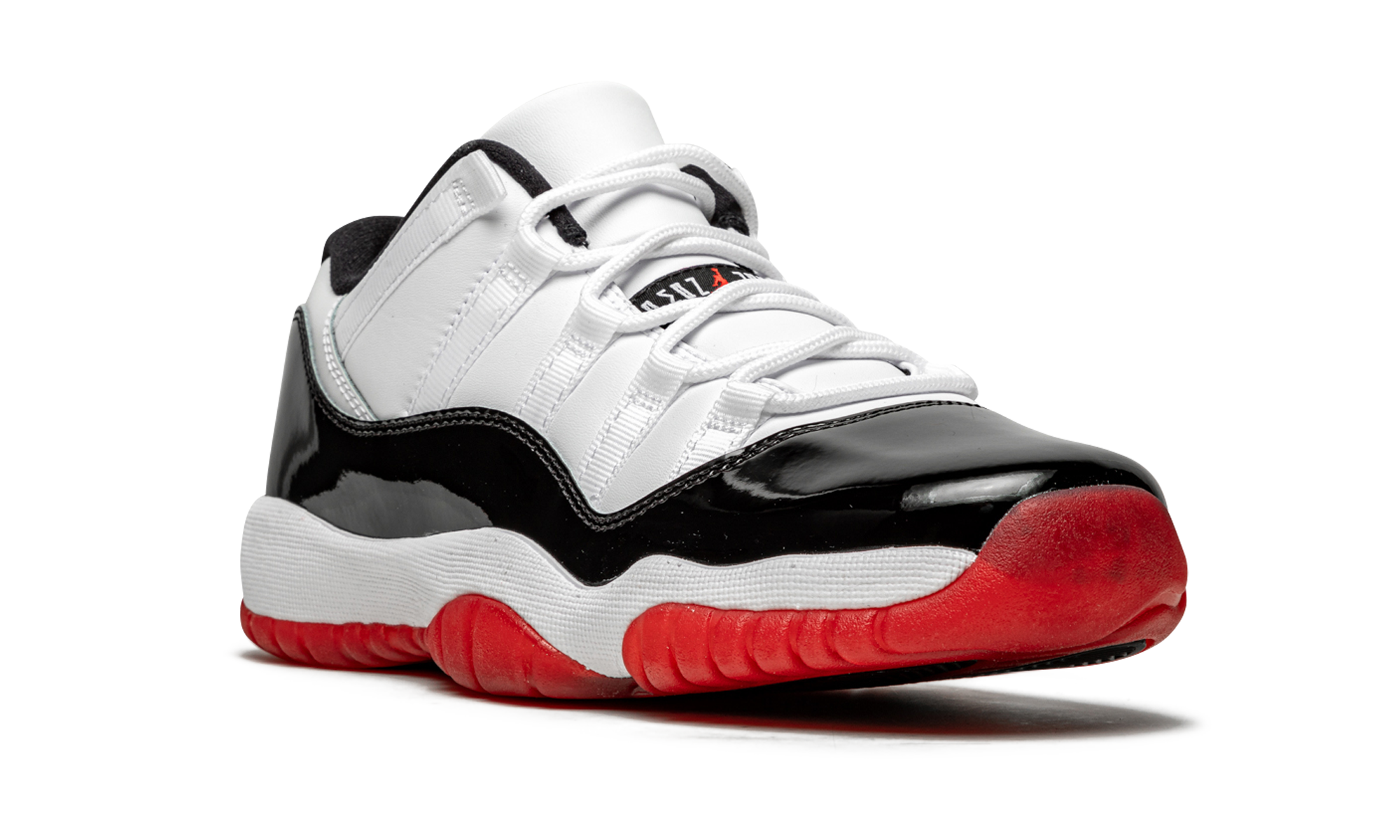 jordan 11 retro low concord bred gs+528896-160+diagnol right view
