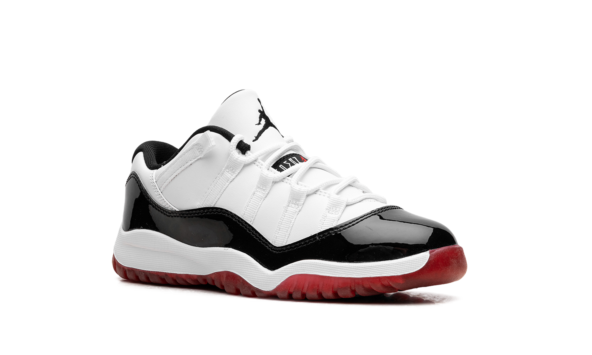 jordan 11 retro low concord bred ps+505835-160+diagnol right view