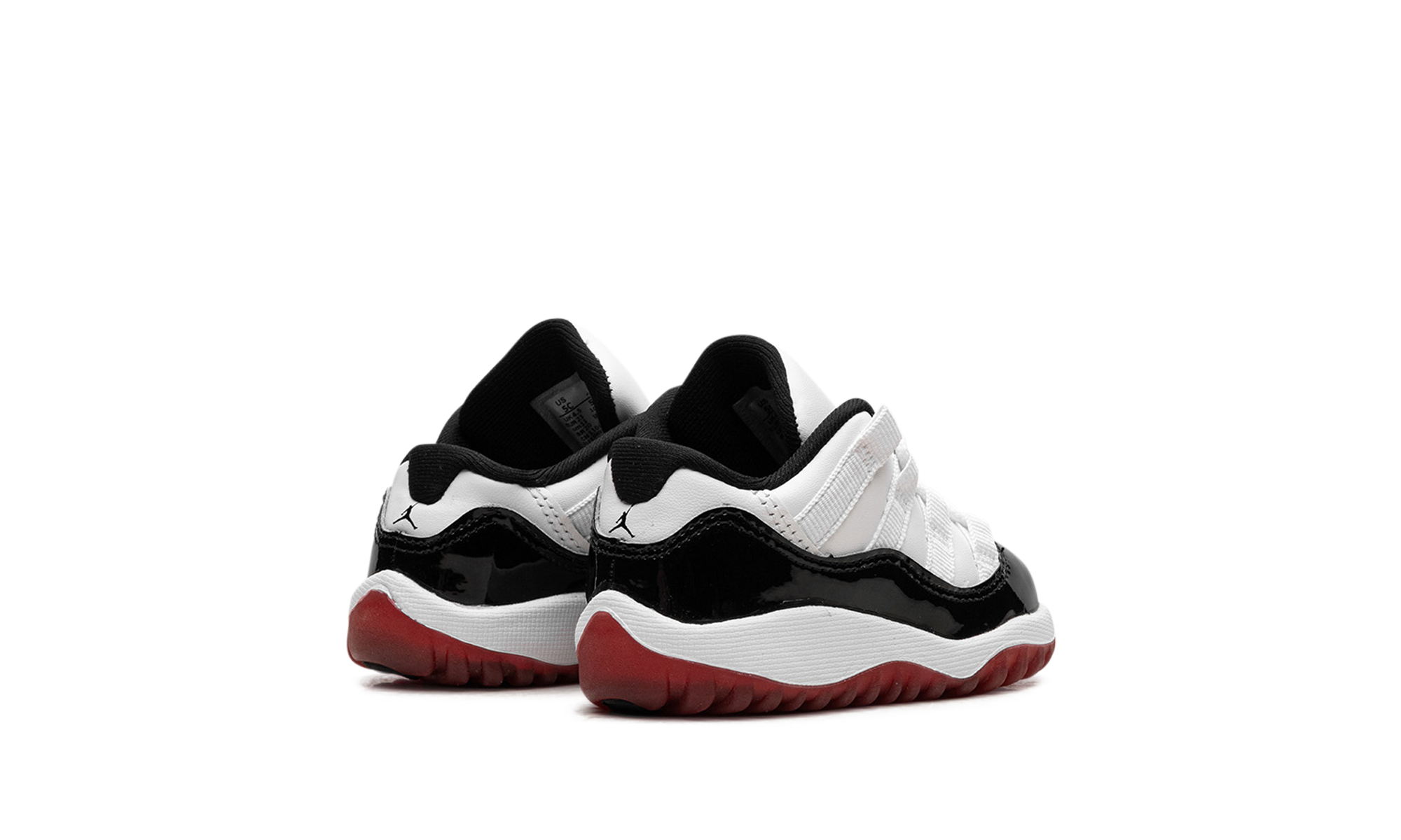 jordan 11 retro low concord bred td+505836-160+diagnol right behind view