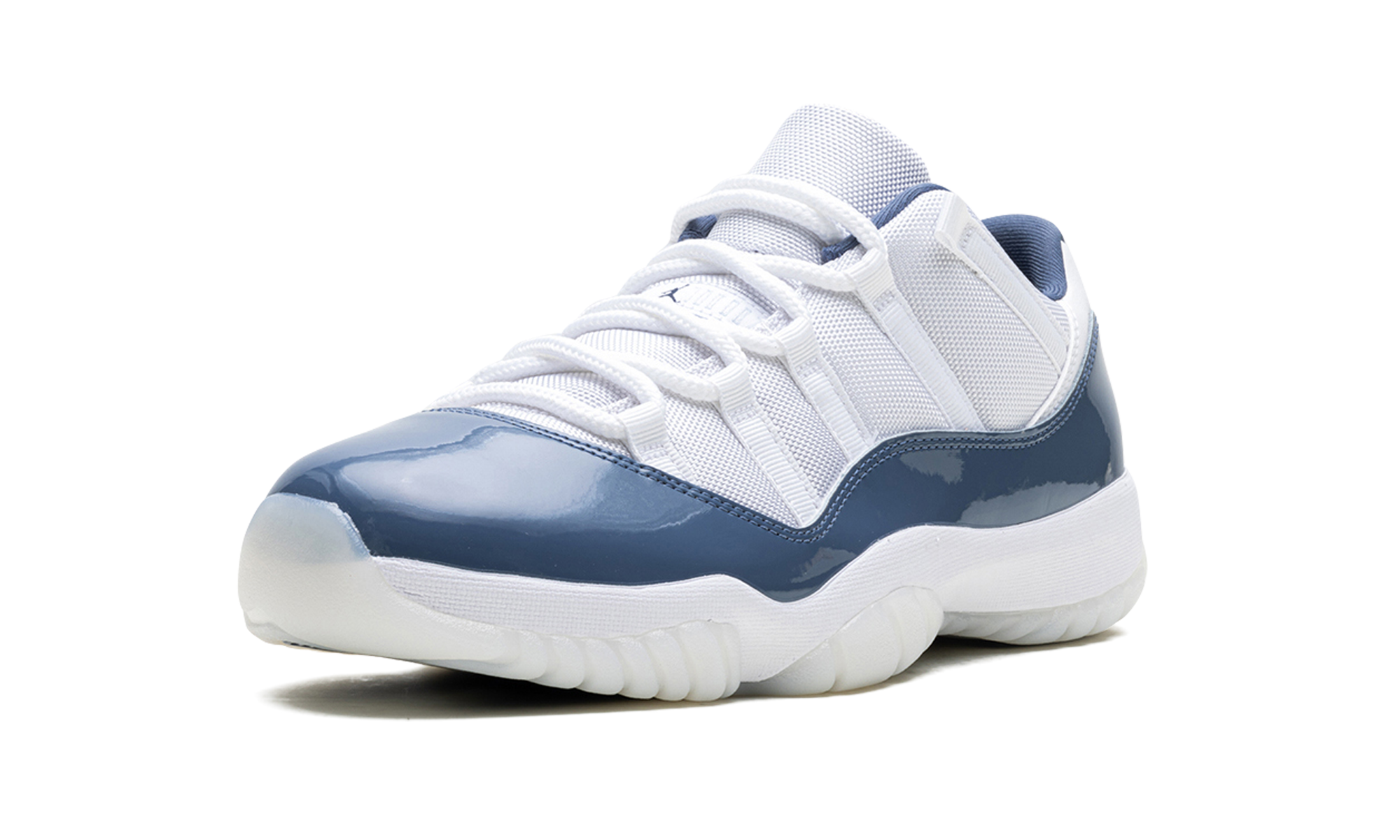 jordan 11 retro low diffused blue+FV5104-104+left diagnol single view