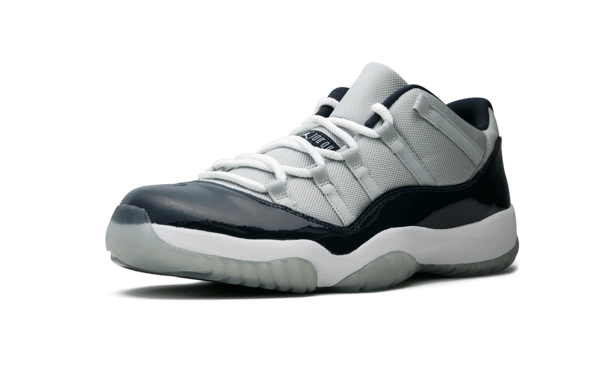 jordan 11 retro low georgetown+528895-007+left diagnol single view