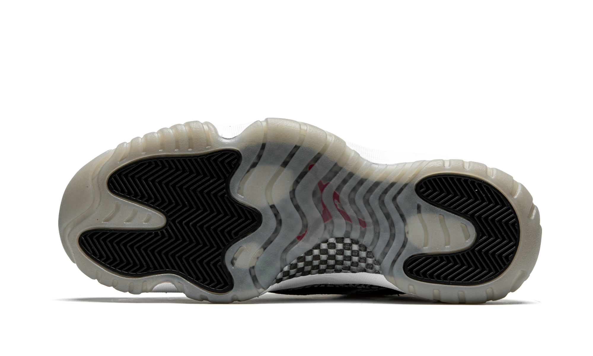 jordan 11 retro low ie black cement+919712-006+bottom view