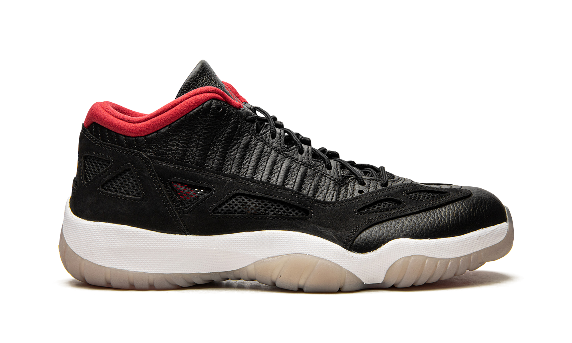 jordan 11 retro low ie bred 2021+919712-023+right view