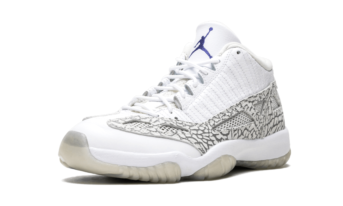 jordan 11 retro low ie cobalt 2015+306008-102+left diagnol single view